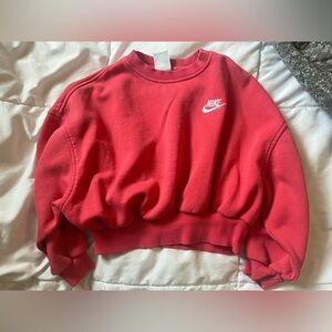 Nike kids crop Crewneck Sweatshirt